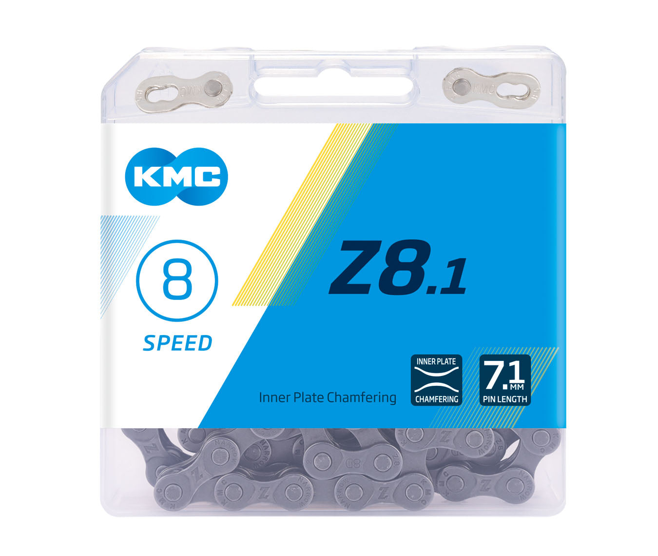 201-5001 - Chaîne - KMC Z8.1 (Alpes) - 116L