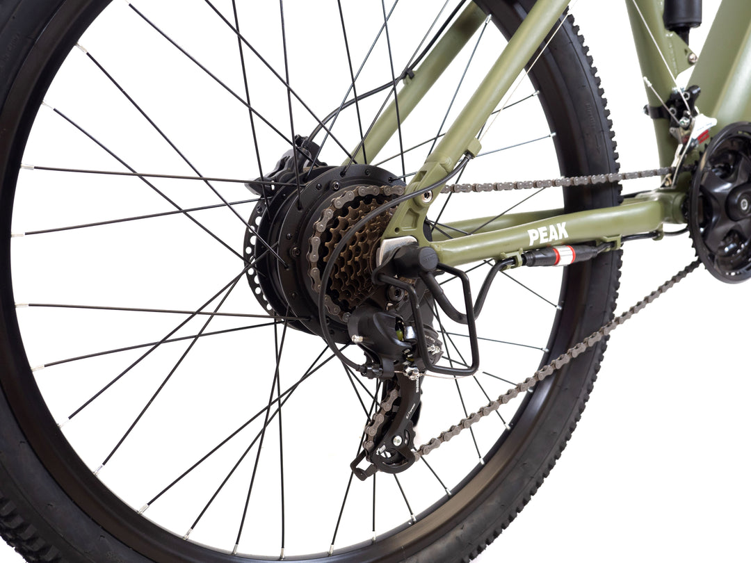 Peak mountain bikes hotsell